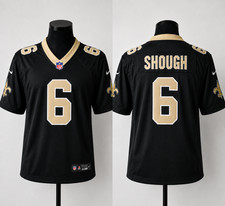 New Orleans Saints Tyler Shough Black Vapor Untouchable Limited Jersey