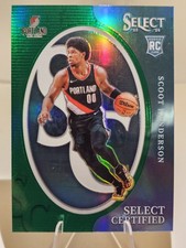 2023-24 Panini Select Certified Scoot Henderson #19 Green Przm (RC) [gls0626]