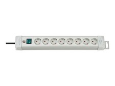Brennenstuhl 1955580100 3m Grey 8 socket s AC Grey Premium-Line extension