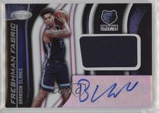 2019-20 Certified Freshman Fabric Signatures Brandon Clarke #BC Auto 1ne7
