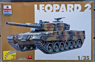 Leopard 2A1 - 1:35 ESCI ERTL 5022-E11E0, 1988 First Edition, New Old Stock