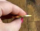 1992 Midway Mortal Kombat Trophy Edition 18K Gold Plated Metal Slammer Coin — photo 5