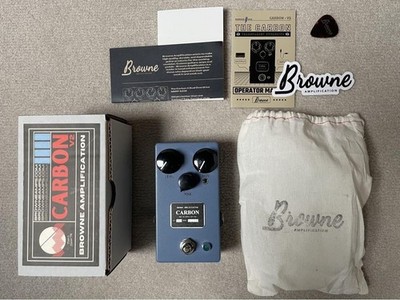 Browne Amplification Carbon V2 Gitarren Effektpedal Gebraucht