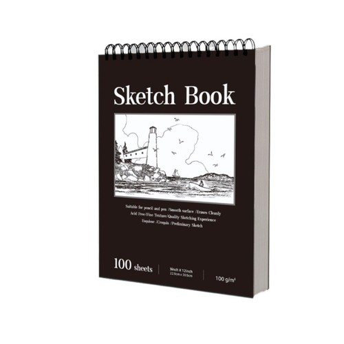 Spiral Bound Thick Drawing Paper Easy Lead Artist Sketch Pad Sketch - Picture 10 of 14