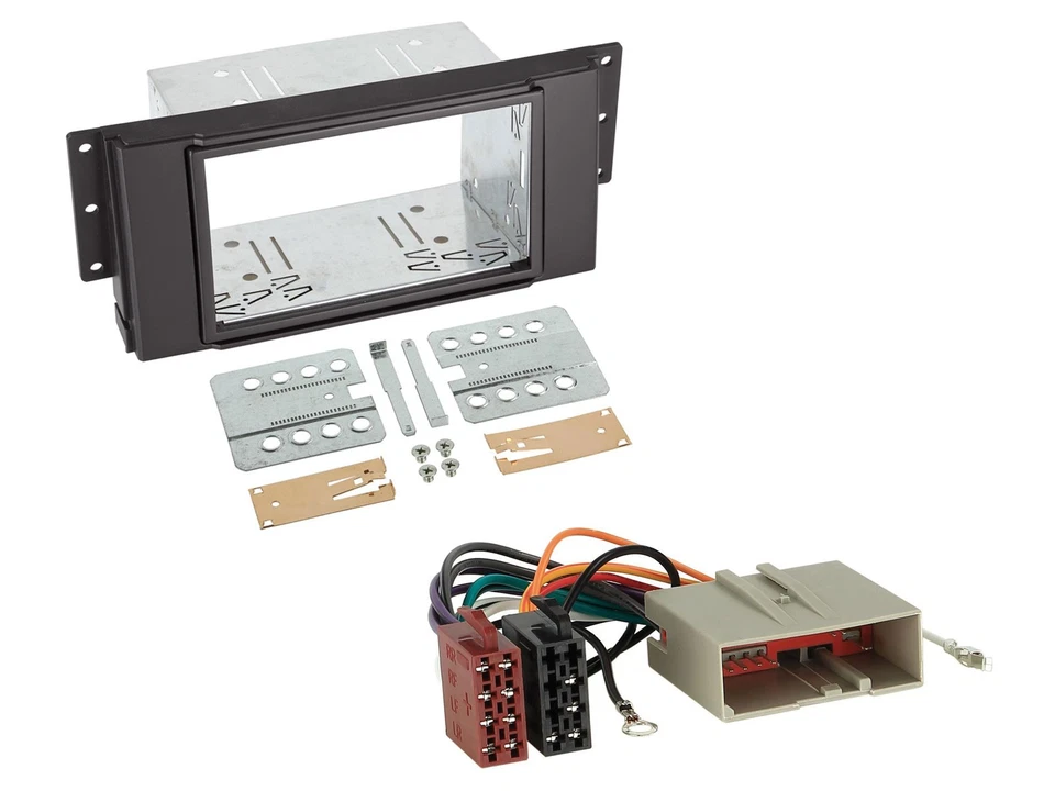 JVC MP3 USB 2DIN DAB Bluetooth CD Autoradio für LandRover Freelander 06 - Bild 3 von 4