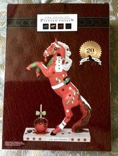 Trail of Painted Ponies Candy Apple Christmas Horse - Enesco 2023 10.7" NIP