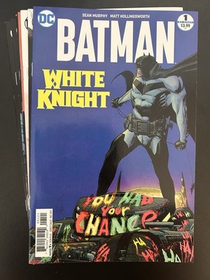 Batman: White Knight #1-8 Complete Series DC 2017 Sean Murphy VF/NM