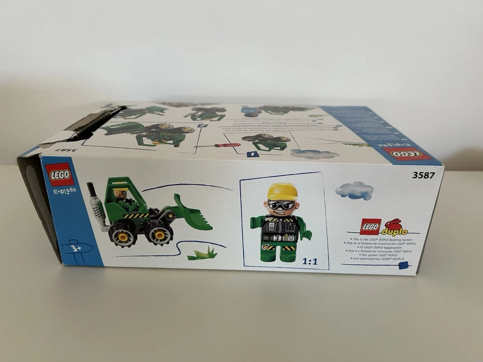 Lego 2003 DUPLO Explore Logic 3587 Mini Dozer 100% Complete - Image 3 of 4