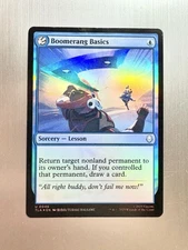 Boomerang Basics - 46 - MTG Avatar: The Last Airbender - Uncommon - FOIL