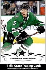 2018-19 Upper Deck Connor Carrick #314 Dallas Stars NHL Hockey