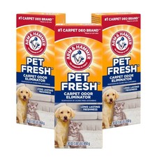 Carpet Odor Eliminator Powder 30 oz 3 Pack Pet Smell Remover Freshener