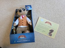Compare The Meerkat Soft Toy - Yakov With Tag And Certificate Collectable
