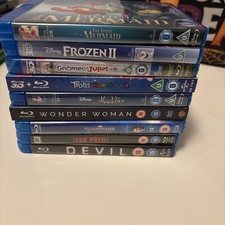 Assortment Of Blu-ray films x9 mixed from U-15 rating 