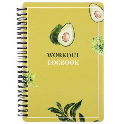  Workout -notizbuch Fitness-zeitplan-notizblock Tagebuch Zum Schreiben