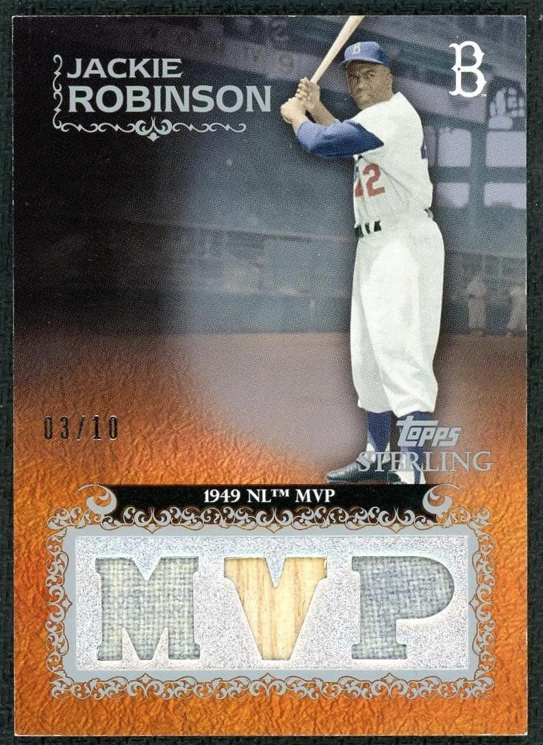 99枚限定 Babe Ruth Jackie Robinson Relic Jackie Robinson Patch In Baseball Trading Cards for sale | eBay