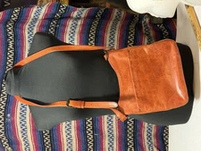 Frye Crossbody Bag Womens Medium Leather Adjustable Strap Purse Classic Shoulder