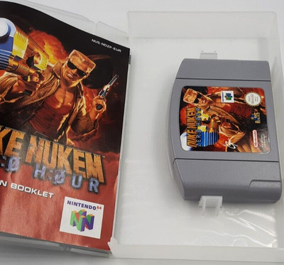   Duke Nukem Zero Hour   Nintendo 64 / N64   PAL Modul + Anleitung   Gebraucht  