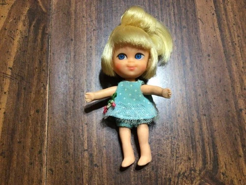 VTG 1965 Mattel Liddle Kiddles GRETA GRIDDLE  Doll And Outfit! LOOK!