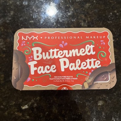 NYX Professional Makeup Buttermelt Face Palette Sculpting Contour Blush BFPB01
