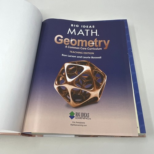 Big Ideas MATH: Geometry Teaching Edition - Ron Larson, Laurie Boswell 2015 - Picture 8 of 18