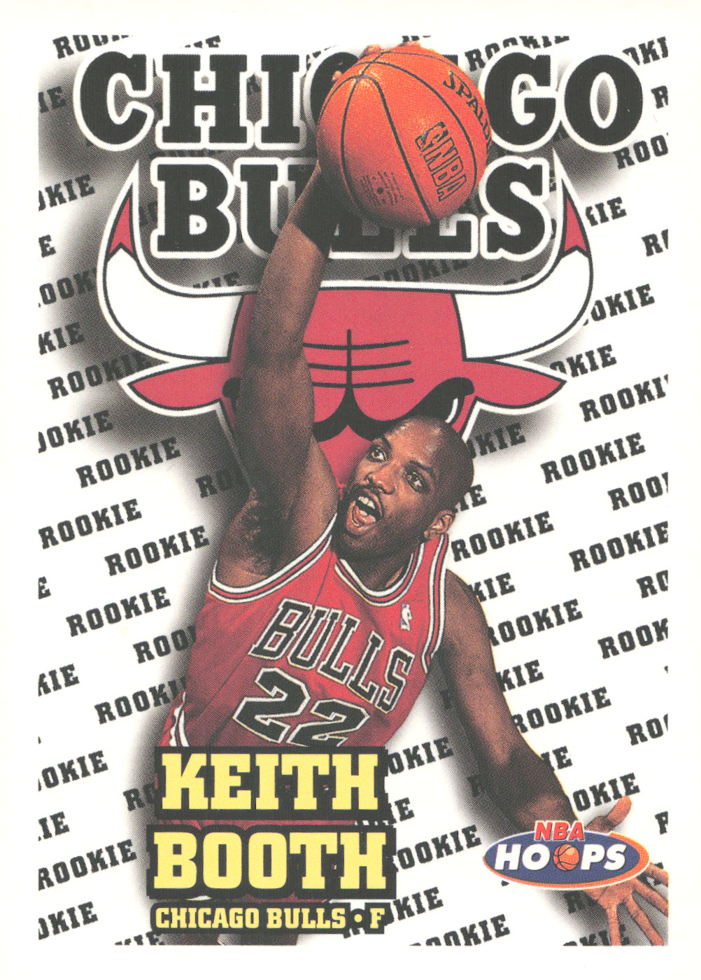1997-98 NBA Hoops - Rookie Keith Booth #175 (RC) Bulls