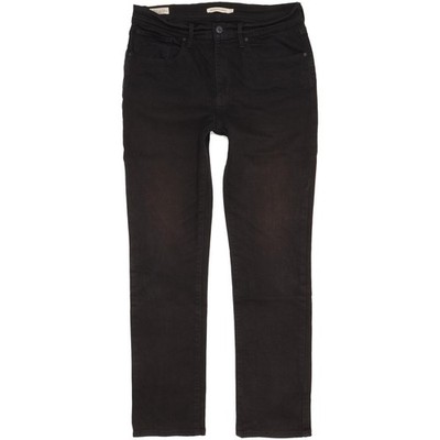 Levi's 724  Damen Schwarz Straight Slim Stretch Jeans W31 L30 (106980)