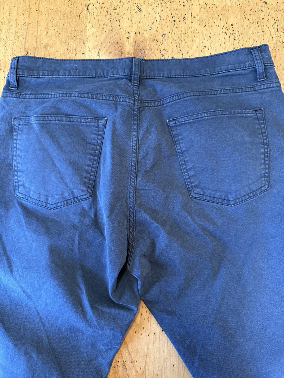 Flint and Tinder Pants Mens 36x34 Straight Fit Gray 5 Pocket Chino Twill Casual