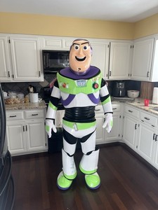 Buzz Lightyear Mascot Costume Toy Story Hero Dress Cosplay Party Outfit Adults