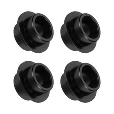 Inline Skate Bearing Bushing Spacers, 8mm 4 Pcs Aluminum Black