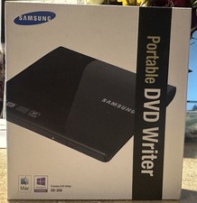 Brand New Sealed Samsung USB Portable DVD Writer Model - SE-208DB/TSBS