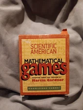 SCIENTIFIC AMERICAN MATHEMATICAL GAMES MARTIN GARDNER KNOWLEDGE CARD GAME Comple