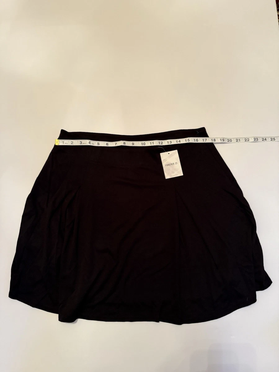 Jupe Crayon Forever 21 Femme Ivoire à Fleurs Dentelle Taille S, Genoux, Zip, Occasion Excellent état