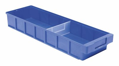 LA KA PE Kleinteilebox VKB 600 x 186 x 83 mm blau - 8 Stück - 60186 02 02