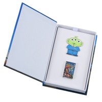 Disney Store Japan Little Green Men Alien Pinbadge Set Vhs Stil Box Toy Story