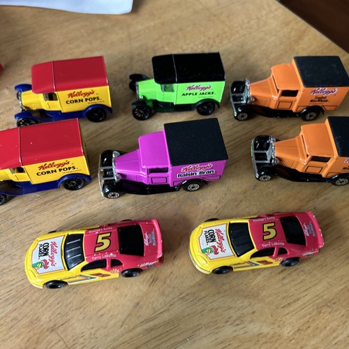 Vintage Kellogg’s Cereal Matchbox Cars. 1979./89 LOT OF 8 Corn Pops