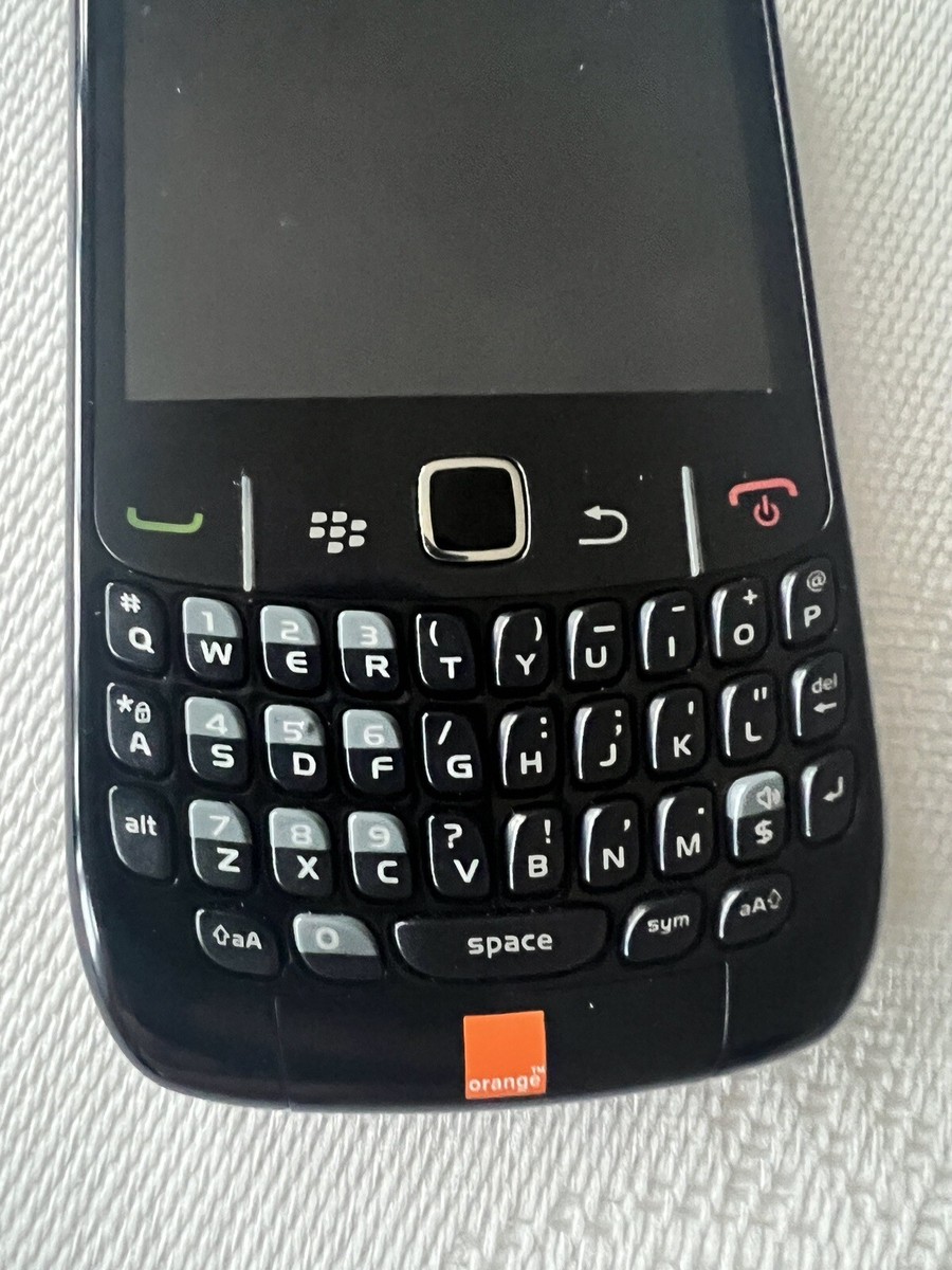 BlackBerry Curve 8520 - Black (Orange) Smartphone (Release