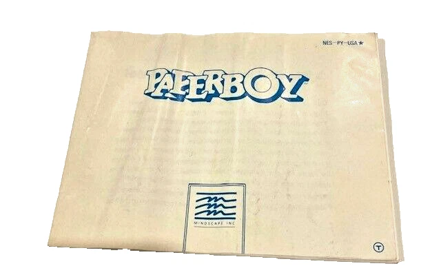 Juego Nintendo NES PAPERBOY, Manual y Caja Envío Gratis Foto 3 de 4
