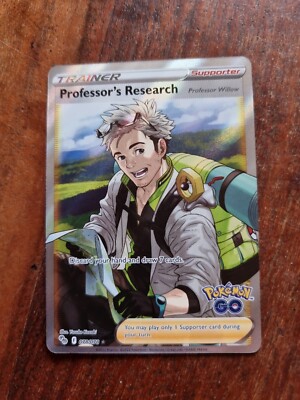 Pokemon Go Professoren Forschung 078/078 Ultra Rare Textured Foil