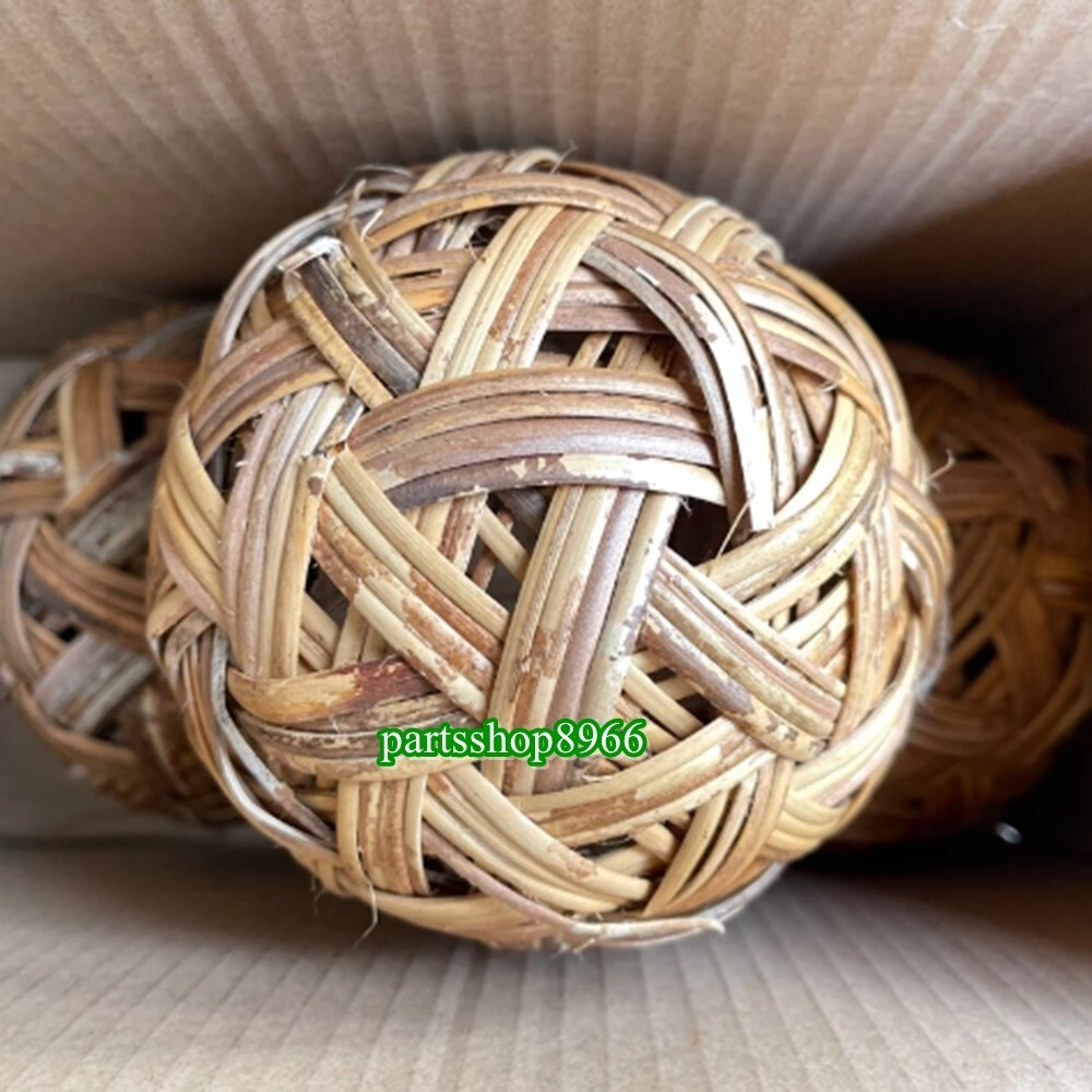 Traditional Rattan Ball Rattan Ball Handmade Rattan Sepak Takraw Ball - 4 Inch Traditional ...