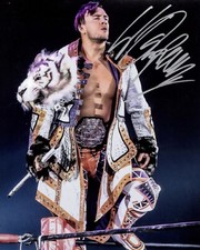 Signed Will Ospreay 8x10 PROMO - AUTOGRAPHED Pro wrestling COA Tiger Robe