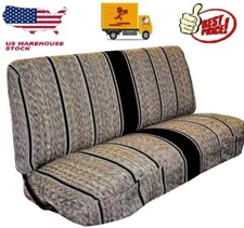Truck Full Size Bench Seat Cover Baja Saddle Blanket Fits Ford Chevrolet Dodge