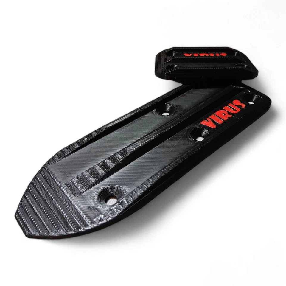 Skidplates passend für Carson Virus 4.0 4.1 4.2 Buggy Truggy made by 3DCS - Bild 4 von 4