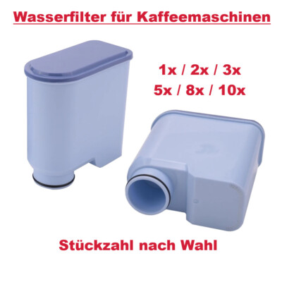 Wasserfilter für viele Philips Saeco Kaffeemaschinen - Stückzahl nach Wahl