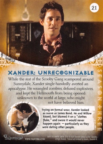 2007 INKWORKS BUFFY VAMPIRE SLAYER 10TH ANNIVERSARY PICK-A-CARD 1-90 BASE CARDS - Picture 43 of 181