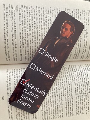 Jamie Fraser Bookmark Funny Quote Outlander