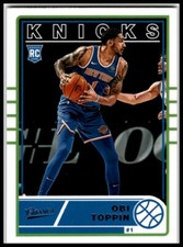 2020 Panini Chronicles #643 Obi Toppin Red Rookie