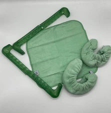 CRS Cross Skate Guards, Soakers & towel Gift Dark Mint Figure skating ice skate