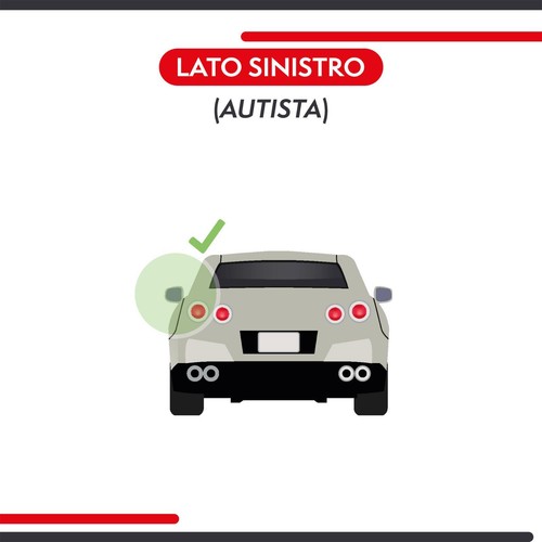 Fanale Posteriore Sinistro per Fiat 500 dal 2015 in poi, Testato ECE, Rosso - Imagen 4 de 10