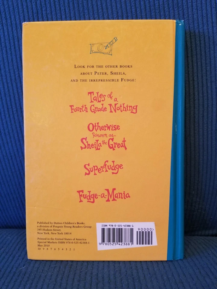 Double Fudge, Judy Blume - Caja de regalo, libro seguro de desvío hecho a mano  Foto 2 de 4