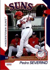 2013 Hagerstown Suns Choice #27 Pedro Severino Dominican Republic Baseball Card